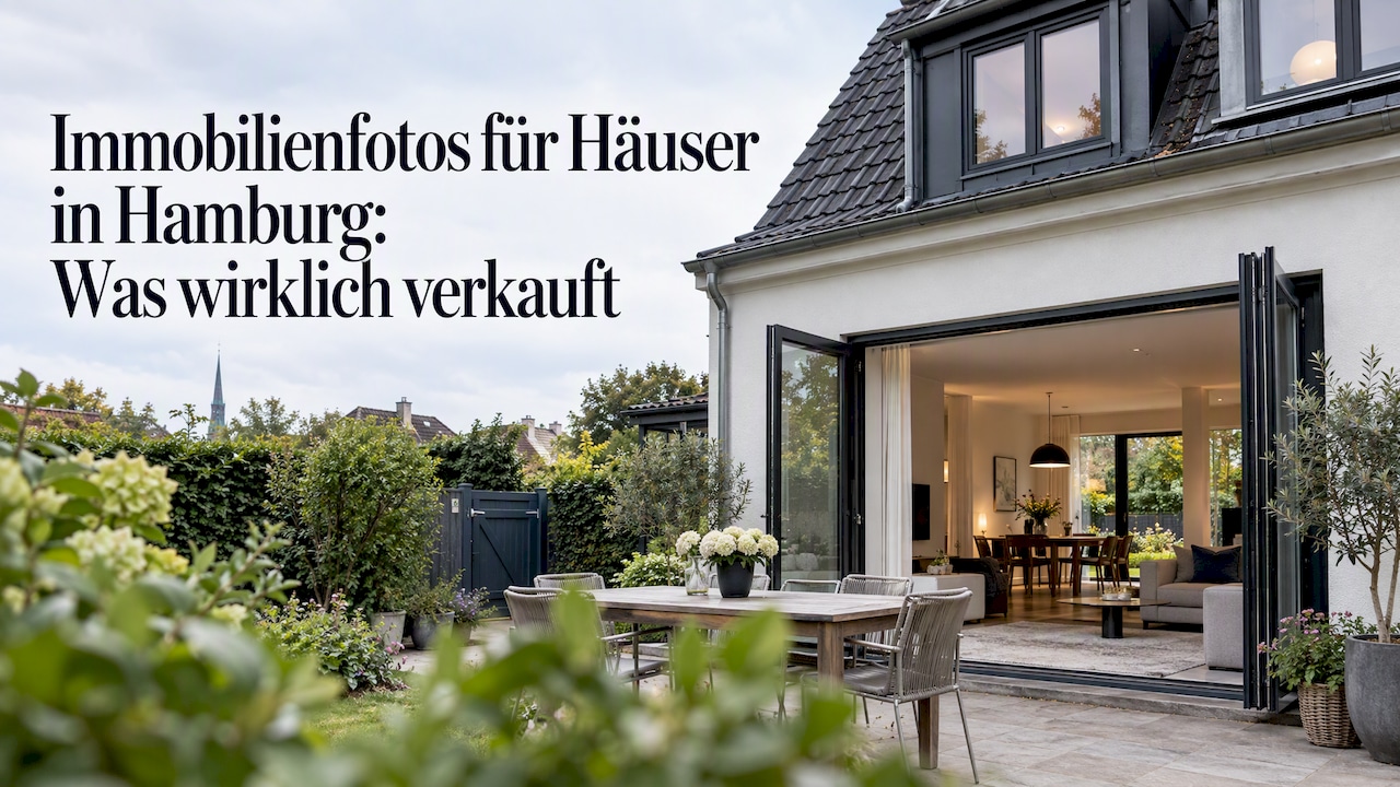 Immobilienfotos für Häuser in Hamburg: Was wirklich verkauft